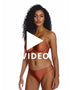 Get a 360 look at the Freya Arizona Wave sweetheart bikini top in Golden Hour Orange