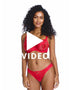 Get a 360 look at the Freya Loveland plunge bra in Bombshell Chilli Red