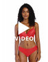 Get a 360 look at the Freya Undetected plunge T-shirt bra in Chilli Red