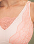 Royce Anya Non-Wired Full Cup Bralette Blush/Coral Pink