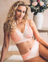Royce Anya Non-Wired Full Cup Bralette Blush/Coral Pink