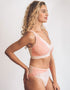 Royce Anya Non-Wired Full Cup Bralette Blush/Coral Pink