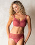 Royce Florentine Full Cup Non-Wired Bra Rouge Red