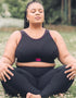 Royce Impact Free Sports Bra Black/Pink