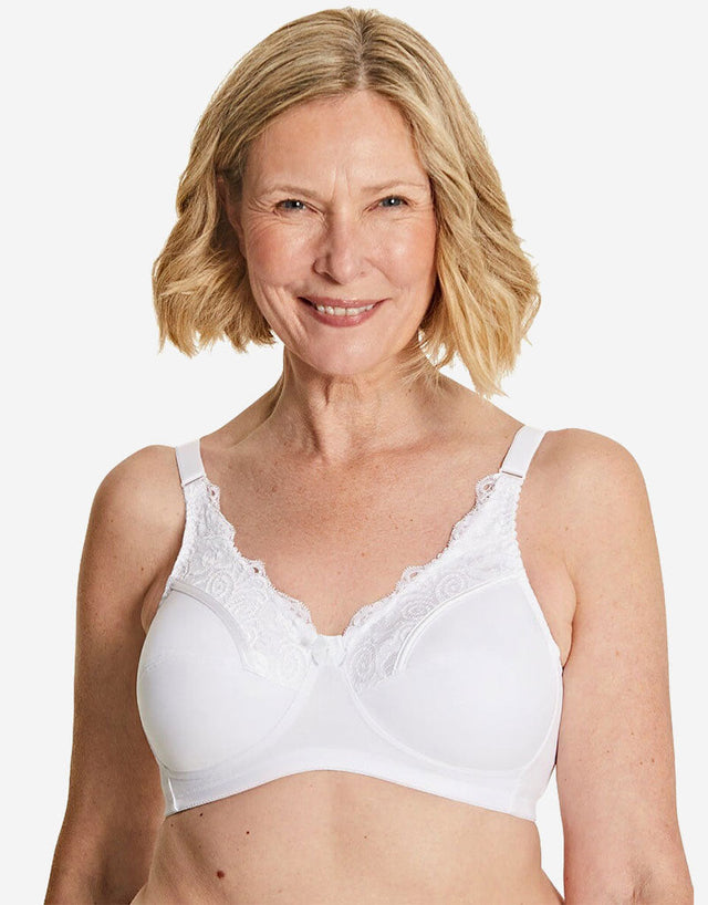 Royce Jasmine Non-Wired Full Cup Bra White