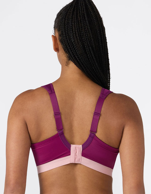 Shock Absorber D+ Classic Support Sports Bra Purple