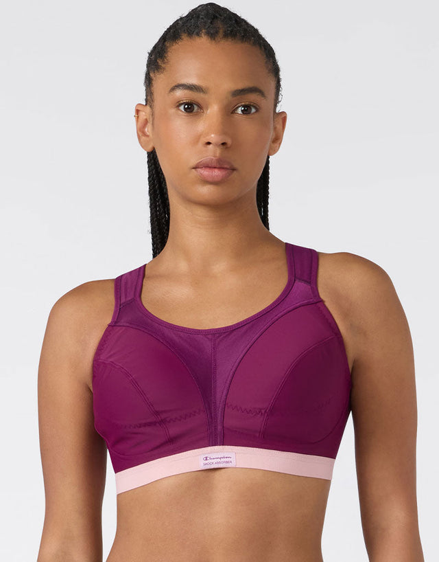 Shock Absorber D+ Classic Support Sports Bra Purple