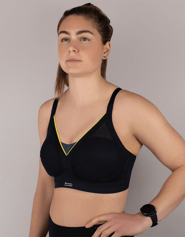Shock Absorber Active Shaped Support Non-Wired Sports Bra Slate Grey