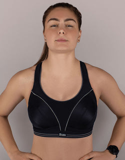 Shock Absorber Ultimate Run Non Padded Sports Bra Black