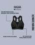 Shock Absorber Ultimate Run Non Padded Sports Bra Black