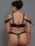 Scantilly Glamour Puss Thong Black