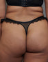 Scantilly Glamour Puss Thong Black