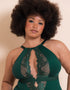 Scantilly Indulgence Multiway Stretch Lace Body Emerald