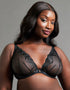 Scantilly Intoxicated Deep Plunge Bra Black