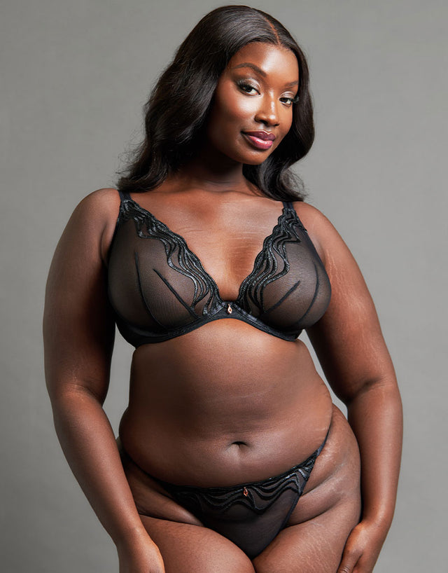 Scantilly Intoxicated Tanga Brief Black