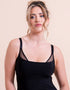 Scantilly Mirage Wired Plunge Slip Dress Black