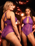 Scantilly Opulence Multiway Stretch Lace Body Mystic Purple