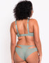 Scantilly Peep Show Brazilian Brief Sage Green