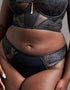 Scantilly Showgirl Brazilian Brief Black