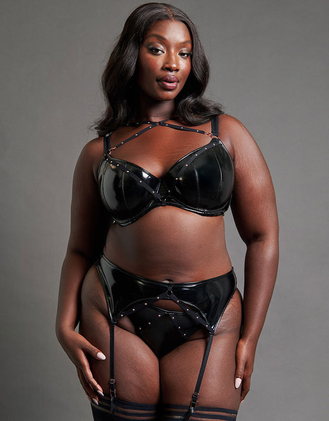 Scantilly Studded Seduction Tanga Brief Black