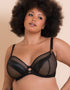 Scantilly Suspense Plunge Bra Black