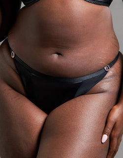 Scantilly Unbuckled Tanga Brief Black