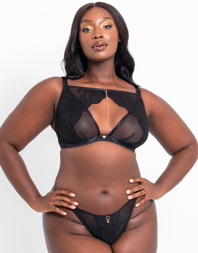 Scantilly Unveiled Brazilian Brief Black