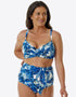 Seaspray Capri Balcony Bikini Top Blue