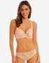 Wacoal Lace Perfection Balconette Bra Cafe Creme Beige