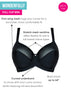 Curvy Kate WonderFully Full Cup Side Support Bra Black