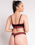 Curvy Kate Twice the Fun Reversible Non-Wired Bralette Oxblood/Black