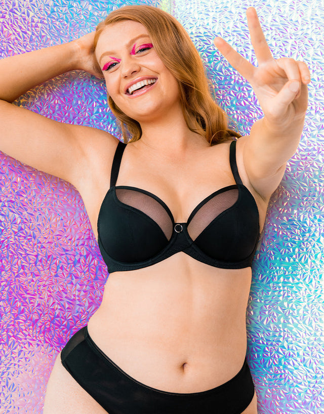 Curvy Kate Daily Balcony Bra Black