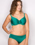 Pour Moi Azure Balconette Bikini Top Emerald Green