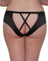 Scantilly by Curvy Kate Voodoo Ouvert Brief Black