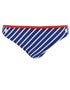 Pour Moi Starboard Stripe Bikini Brief Navy/Red