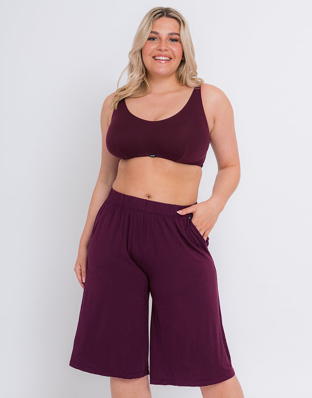 Curvy Kate Softease Crop Top Fig