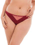 Scantilly by Curvy Kate Peek-A-Boo Bare Face Cheek Brief Red
