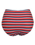 Pour Moi Hamptons Deep Bikini Brief Multi Stripe