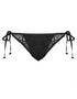 Pour Moi Puerto Rico Tie Side Bikini Brief Black