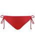 Pour Moi Azure Tie Side Bikini Brief Red