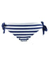 Pour Moi Board Walk Tie Side Bikini Brief Navy/White