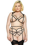 Scantilly by Curvy Kate Knock Out Plunge Bra Latte