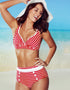 Pour Moi Starboard Full Cup Bikini Top Red/White