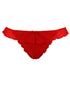 Pour Moi Ditto Skirted Thong Red