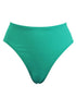 Pour Moi Pool Party High Leg Bikini Brief Green