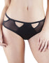 Playful Promises Junko Origami Cut-out Brief Black