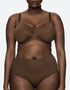 Nubian Skin The Naked Fuller-Bust Balconette Bra Berry