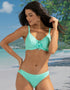 Pour Moi Escape Rope Bikini Top Aqua