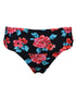 Pour Moi Reef Fold Over Brief Black/Red