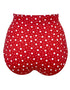 Pour Moi Mini Maxi Super High Waist Control Bikini Brief Red